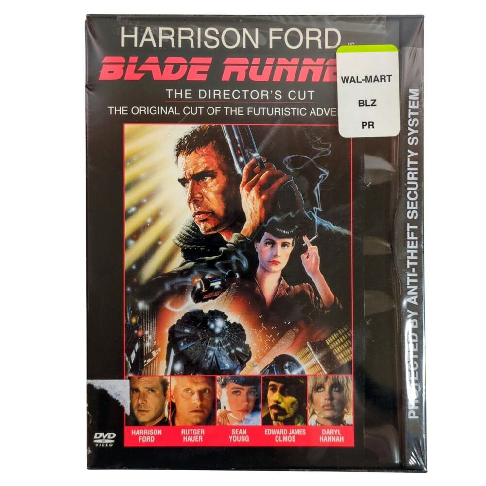 Blade Runner The Director's Cut DVD 1997 Harrison Ford Sci-Fi Classic NEW Sealed